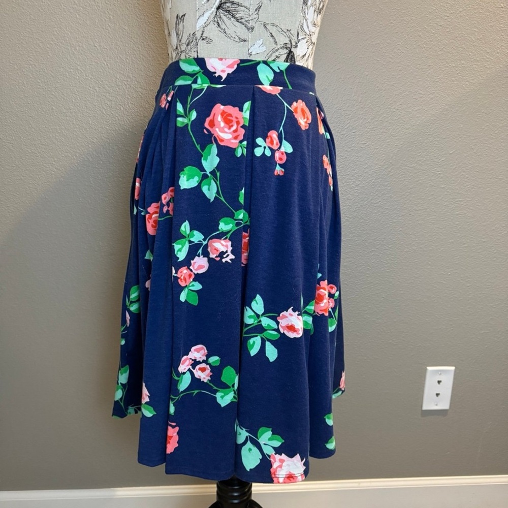 LuLaRoe Madison Navy Floral